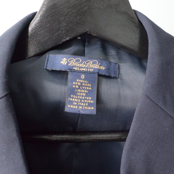 Wool Two-Button Jacket by Brooks Brothers - Picture 3 of 5